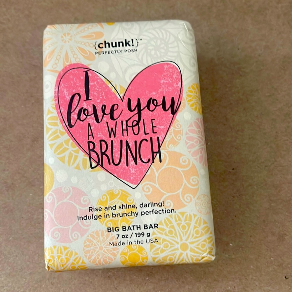 Perfectly Posh I Love You A Whole Brunch Chunk